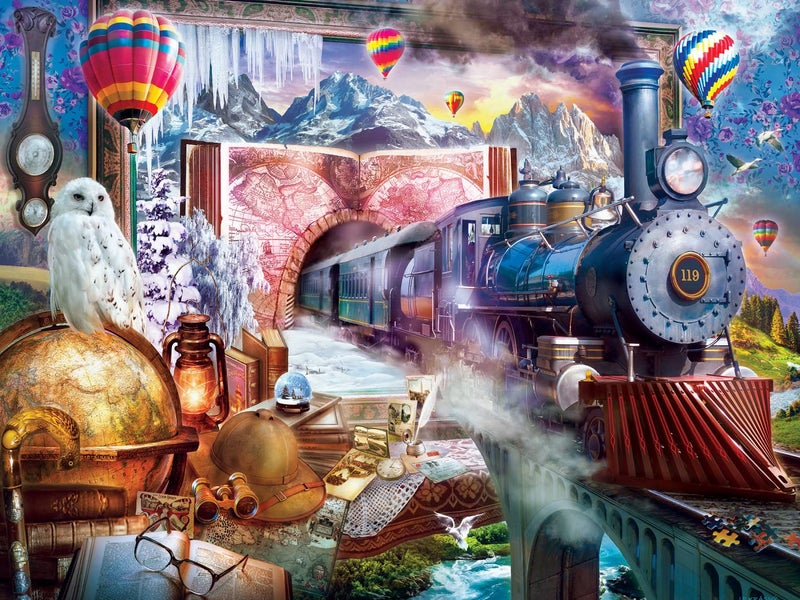 Masterpieces 300 Piece EZ Grip Jigsaw Puzzle - Magical Journey - 18"x24" - Image 2